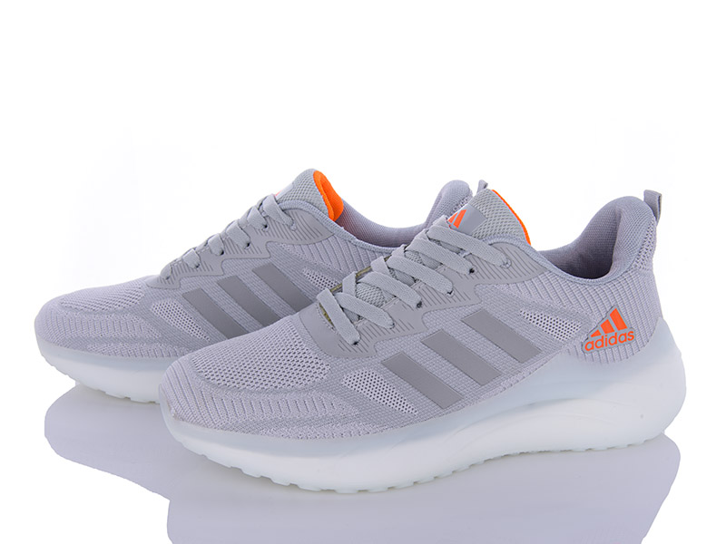Кроссовки VIOLETA (40-44) S8-A1016 grey (деми)