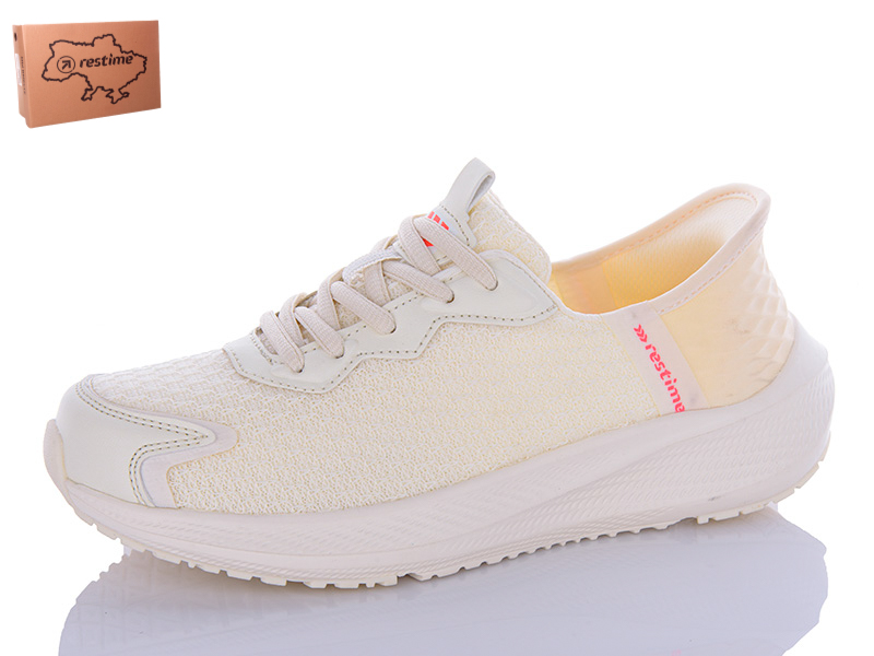 Кроссовки Restime (36-41) HWL24120 beige (деми)