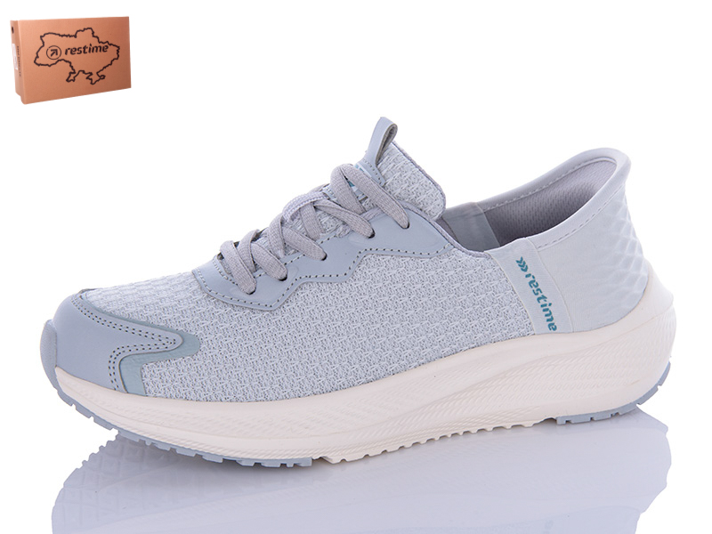 Кроссовки Restime (36-41) HWL24120 grey (деми)