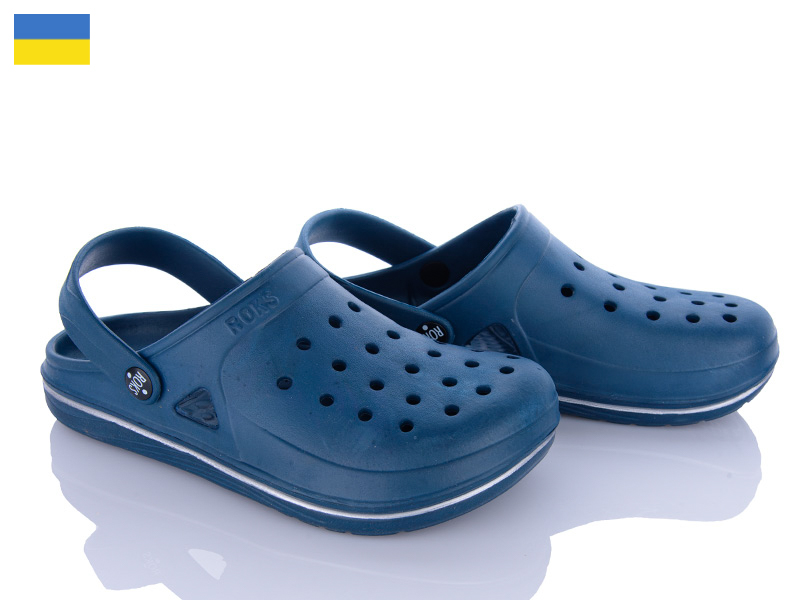 Кроксы Roks (36-41) Roksol 753 синій (лето)