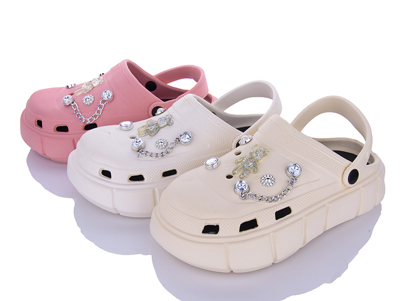 Кроксы Elmob (35-40) W26A mix (лето)