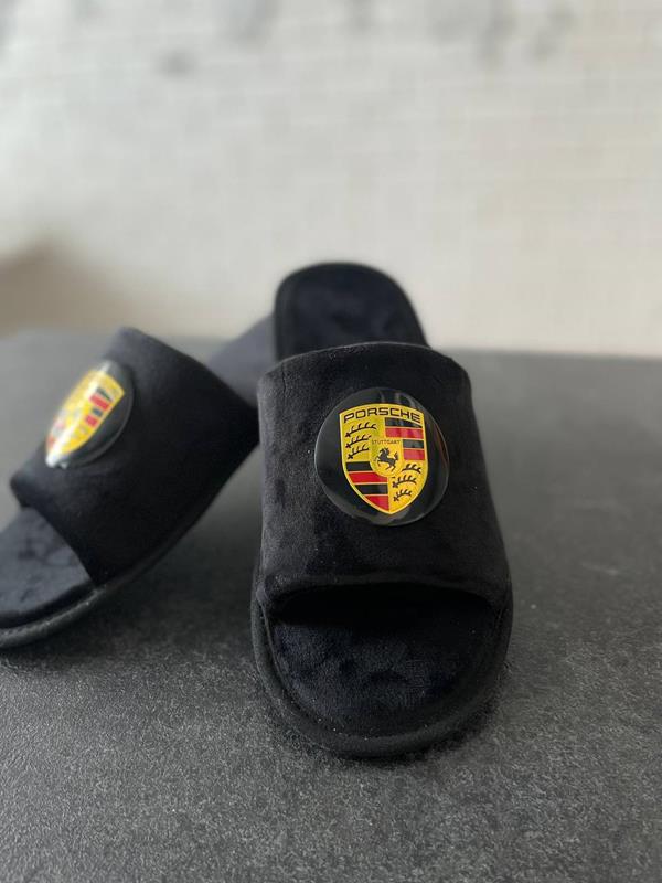 Тапочки COCON (40-45) Тапочки коробка+велюр мешок Porsche (деми)