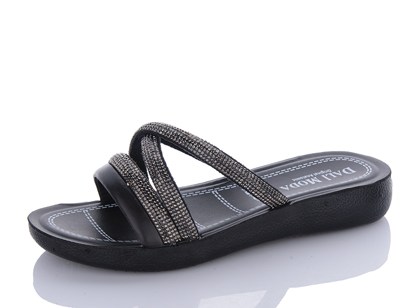 Шлепанцы Sali One (36-40) 8120 срібло (лето)