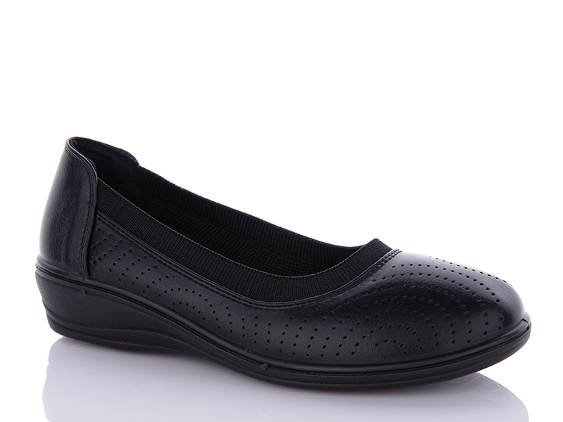 Туфли Maiguan (37-42) F2 black (деми)