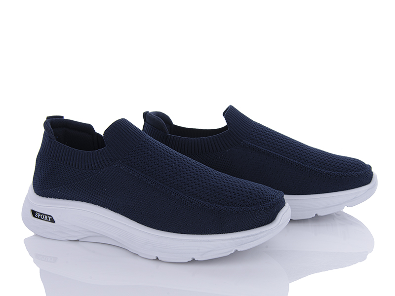 Кроссовки VIOLETA (40-45) 45-105 navy (лето)
