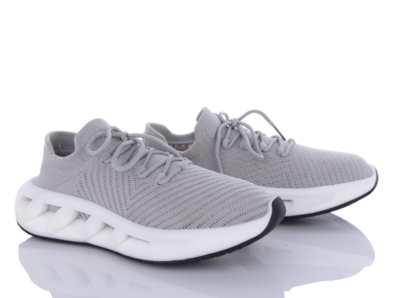 Кроссовки VIOLETA (40-45) 149-48 grey (лето)