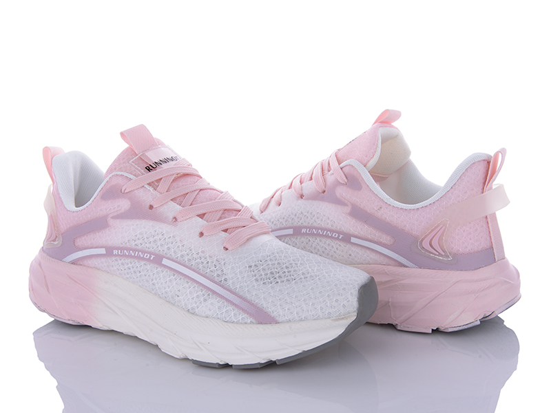 Кроссовки VIOLETA (36-41) 20-1028 pink (лето)