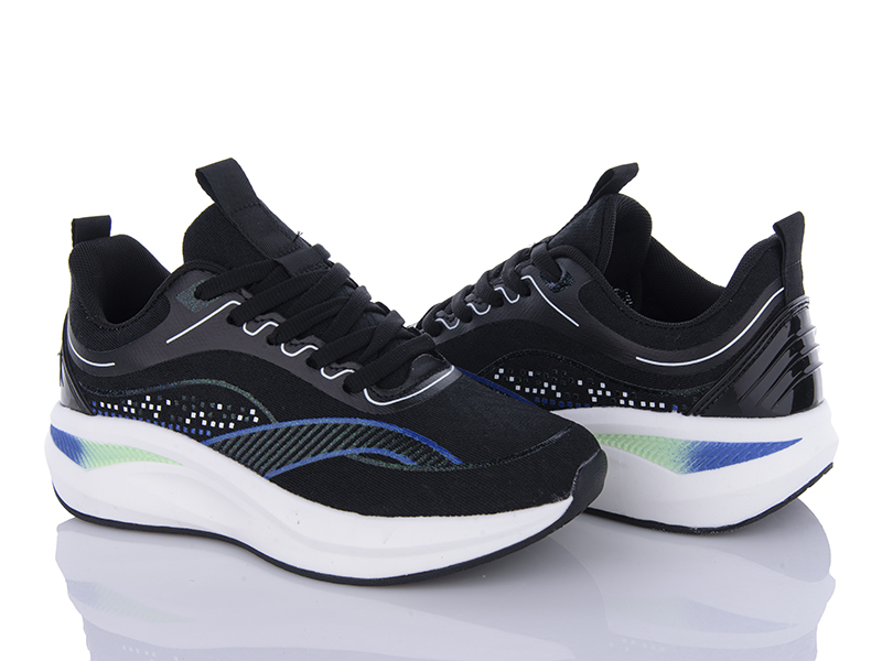 Кроссовки VIOLETA (36-41) 24-154 black (деми)