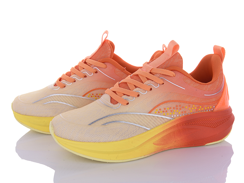 Кроссовки VIOLETA (36-41) 24-154 orange (деми)