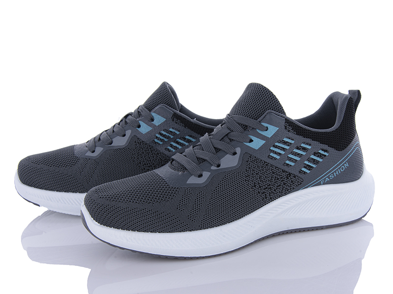 Кроссовки VIOLETA (40-45) 45-100 grey (деми)