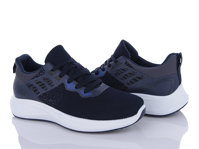Кроссовки VIOLETA (40-45) 45-100 navy (деми)