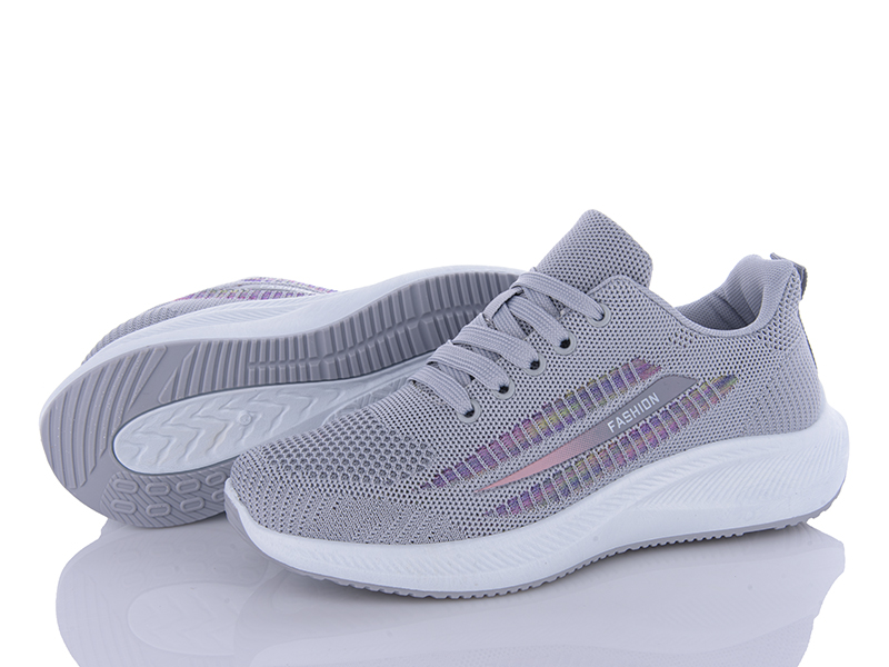Кроссовки VIOLETA (36-41) 45-101 grey (лето)
