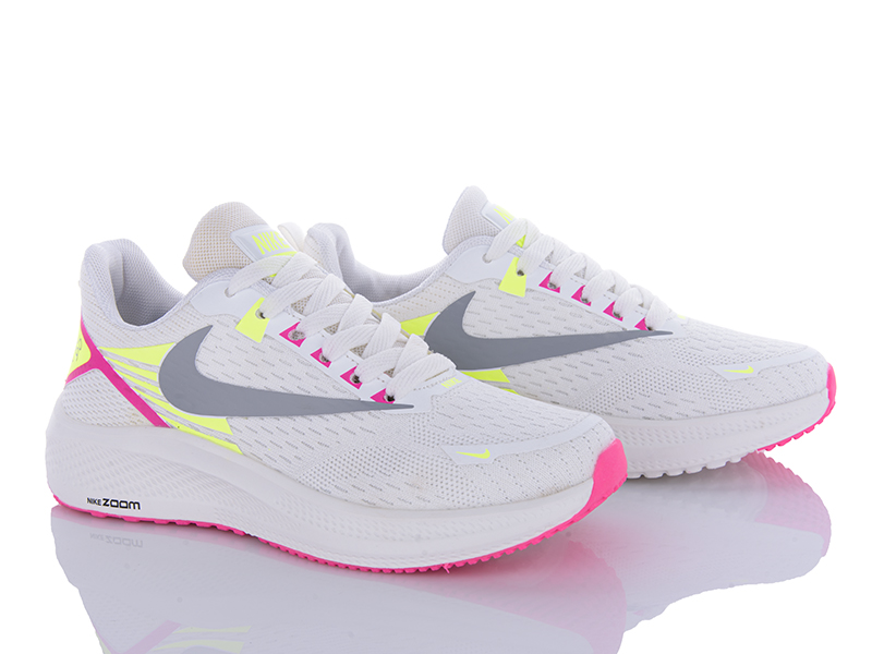 Кроссовки VIOLETA (36-41) HD5-8688-1 white-pink (деми)