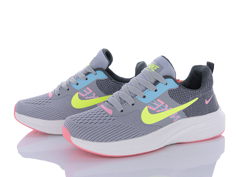 Кроссовки VIOLETA (36-41) HD6-2053-1 grey-green (деми)