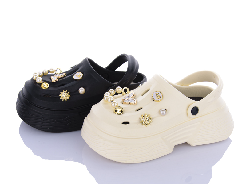 Кроксы Elmob (36-41) W53A mix (лето)
