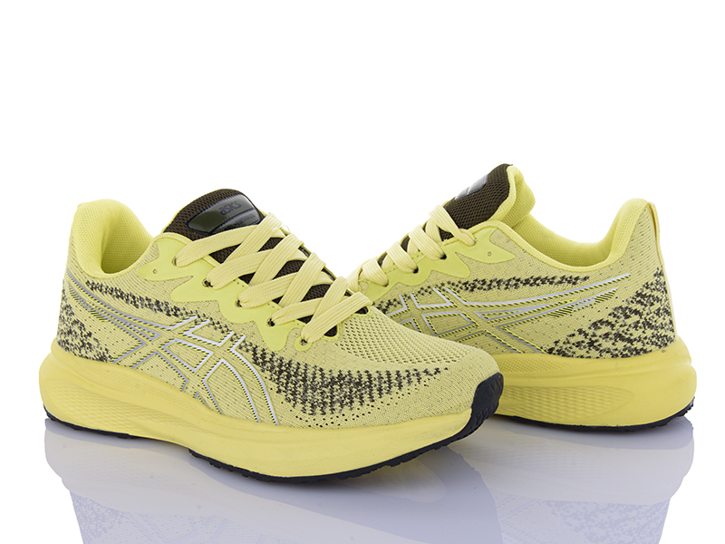 Кроссовки VIOLETA (36-41) 173-9 yellow (деми)