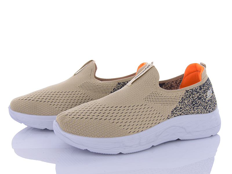 Кроссовки VIOLETA (40-45) 45-102 beige (лето)
