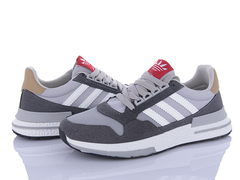 Кроссовки VIOLETA (40-44) HD15-182-35 grey (деми)