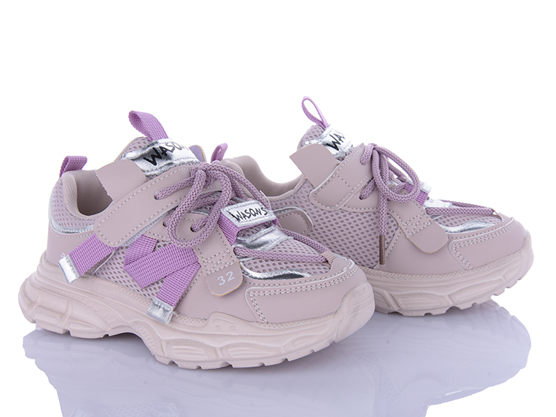Кроссовки VIOLETA (32-37) G39-8007 purple (деми)