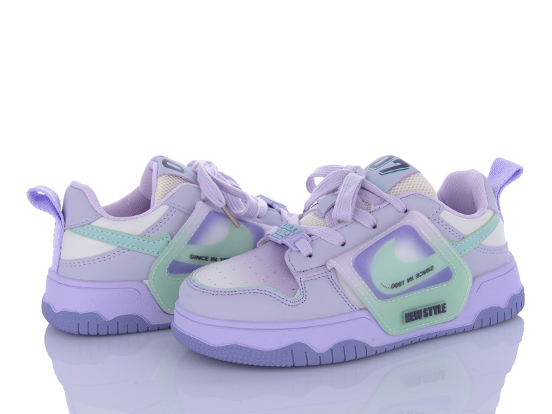 Кроссовки VIOLETA (31-37) HD27-B6001 purple (деми)