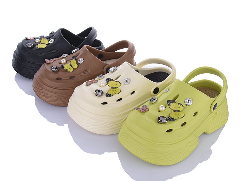 Кроксы ALEX M&L (36-41) Y211 mix (лето)