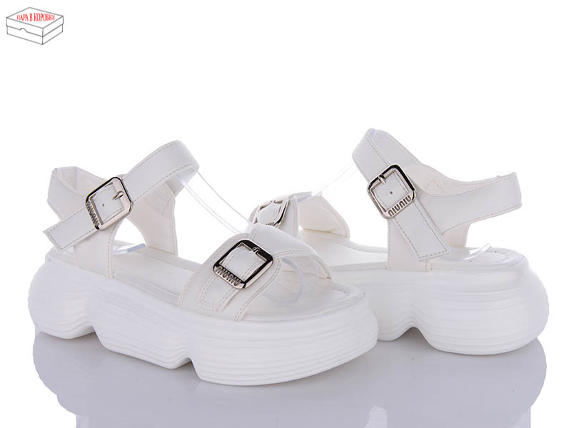 Босоножки Ailaifa (36-41) 7051 white (лето)