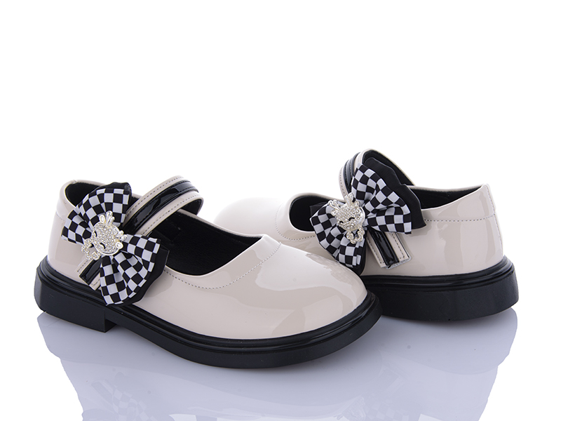 Туфли VIOLETA (31-36) G32-B6812 beige (деми)