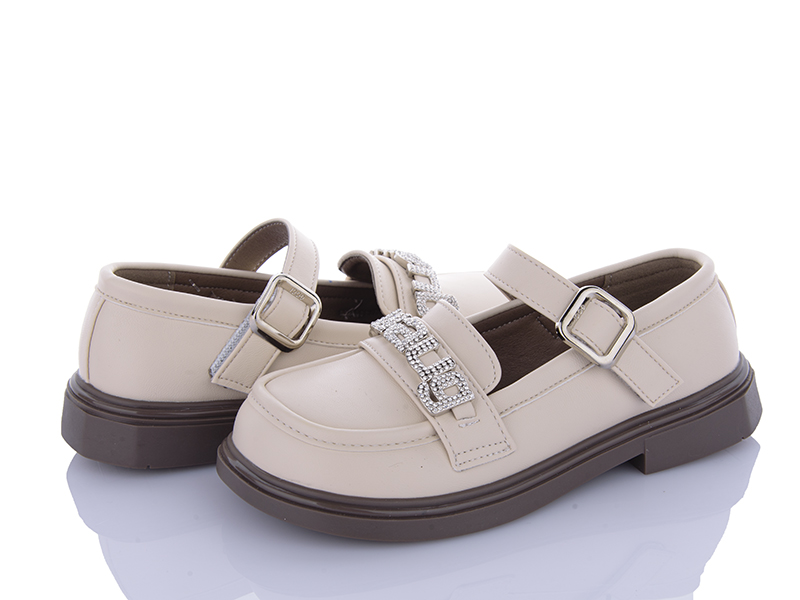 Туфли VIOLETA (31-36) G36-B6829 beige (деми)