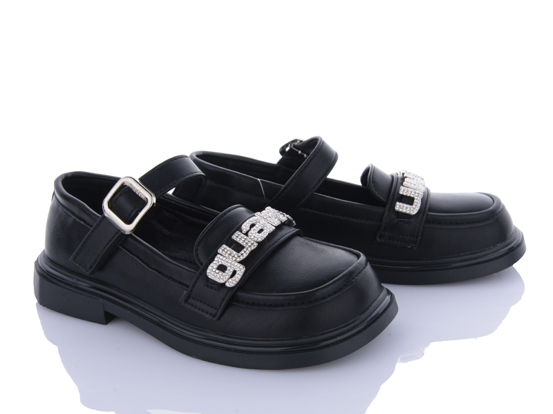 Туфли VIOLETA (31-36) G36-B6829 black (деми)