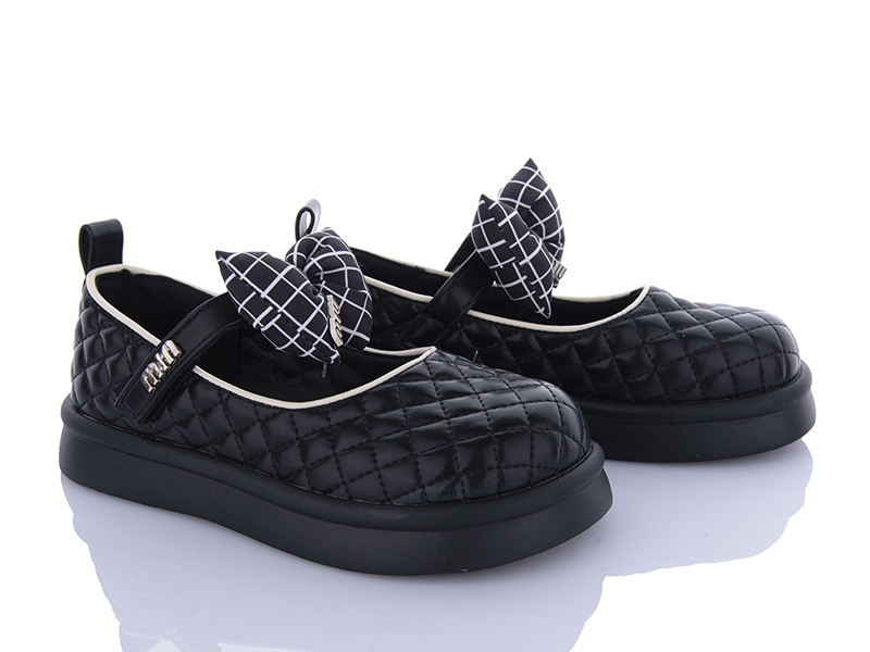 Туфли VIOLETA (31-36) G45-1167B black (деми)