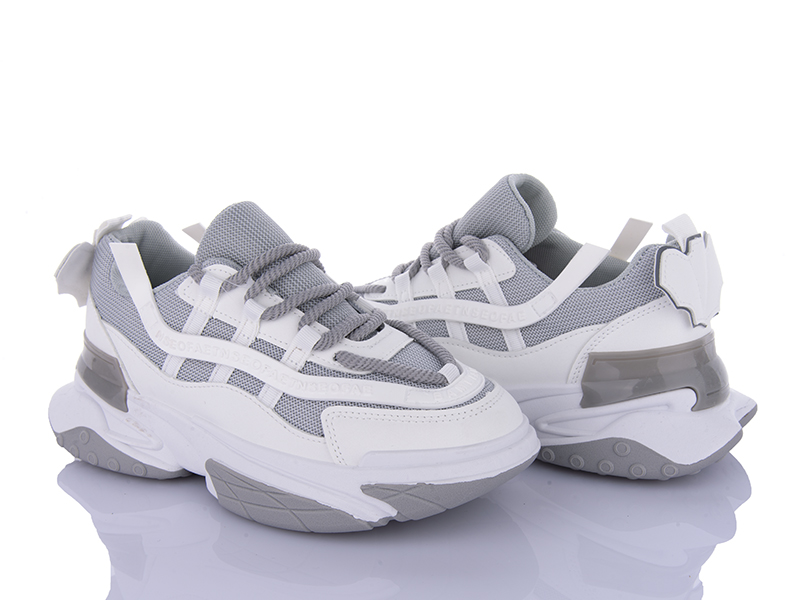 Кроссовки VIOLETA (36-41) 149-38 grey (деми)
