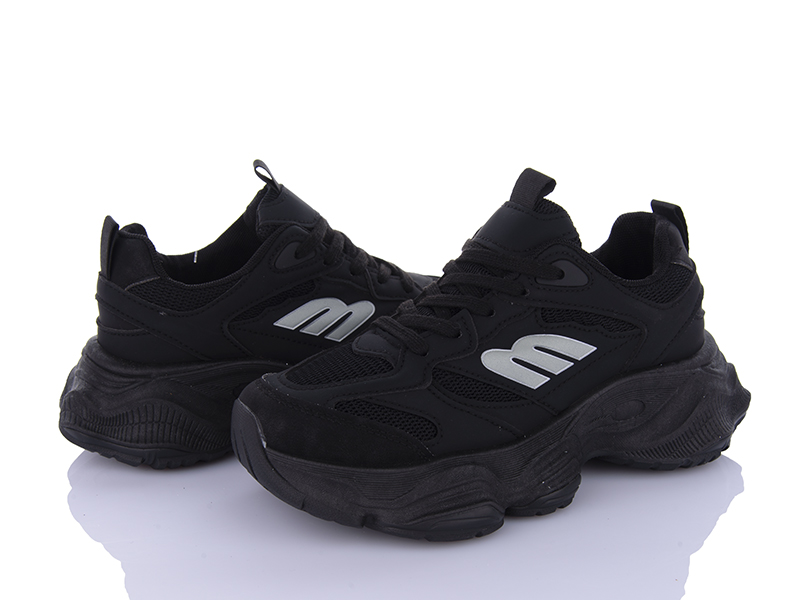 Кроссовки VIOLETA (36-41) 149-39 black (деми)