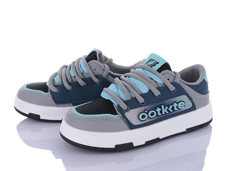 Кроссовки VIOLETA (36-41) 150-48 grey-blue (деми)