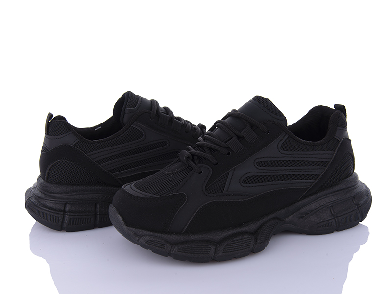 Кроссовки VIOLETA (36-41) 20-1036 black (деми)