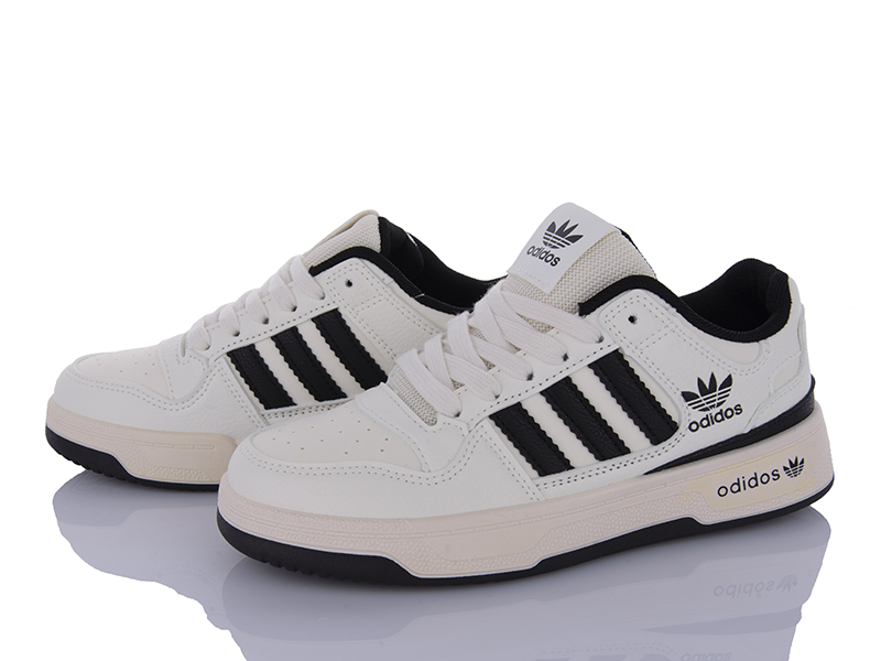 Кроссовки VIOLETA (36-41) HD16-182-37 white-black (деми)