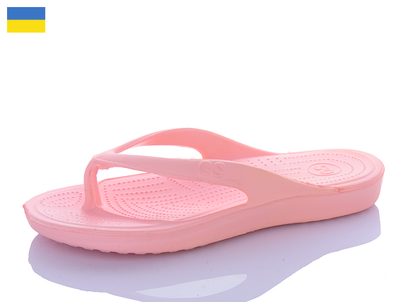Шлепанцы Inblu (36-41) DS17 пудра (лето)