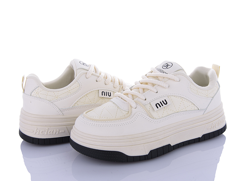 Кроссовки VIOLETA (36-40) 176-45 white (деми)