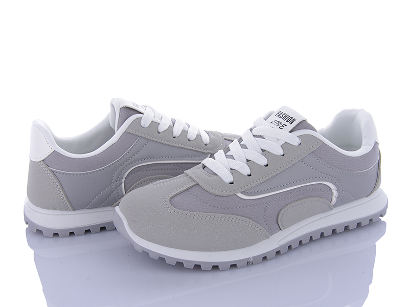 Кроссовки VIOLETA (36-41) 182-50 grey (деми)
