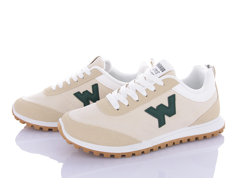 Кроссовки VIOLETA (36-41) 182-56 beige (деми)