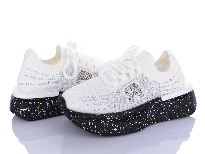 Кроссовки VIOLETA (36-40) 197-180 white (деми)
