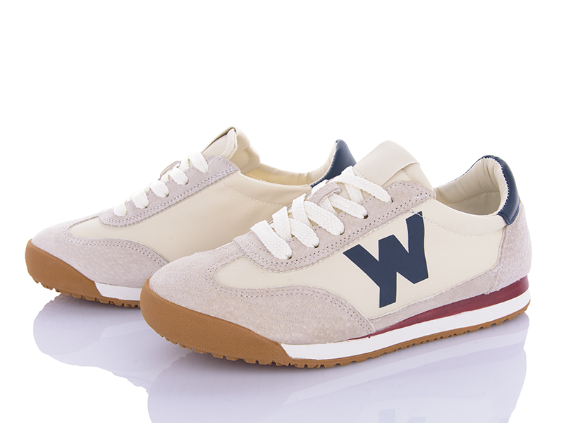 Кроссовки VIOLETA (36-40) 197-186 beige (деми)