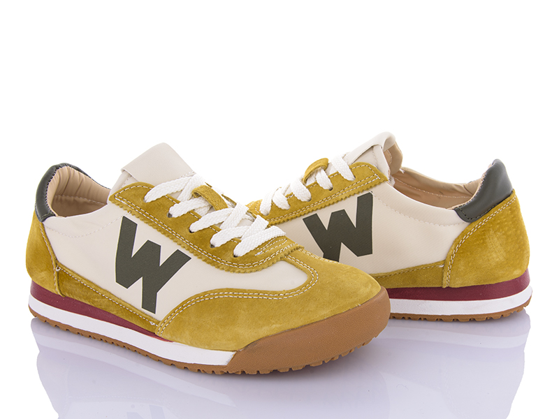 Кроссовки VIOLETA (36-40) 197-186 yellow (деми)