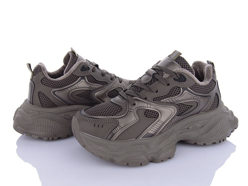 Кроссовки VIOLETA (36-41) 9-758-9-783 grey (деми)
