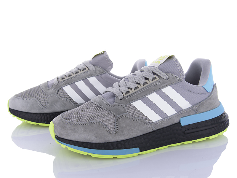 Кроссовки VIOLETA (40-45) HD57-1103-2 grey-blue (деми)