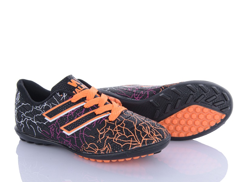 Спорт VS (31-35) Walked N028 black-orange (31-35) (деми)