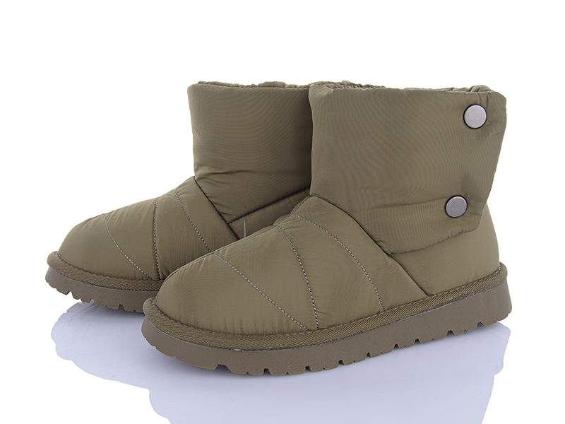 Дутики VIOLETA (36-41) 197-160 green (зима)