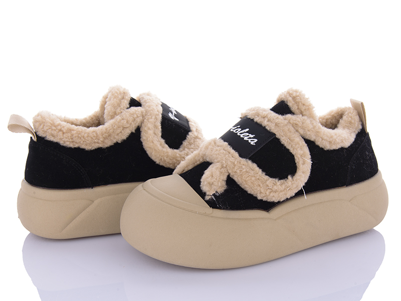 Кроссовки VIOLETA (36-41) 197-195 black (деми)