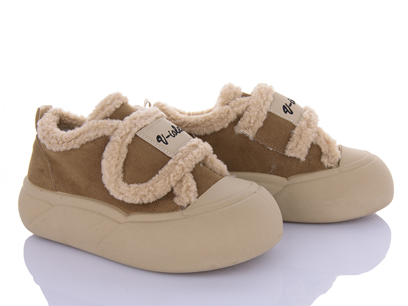 Кроссовки VIOLETA (36-41) 197-195 khaki (деми)
