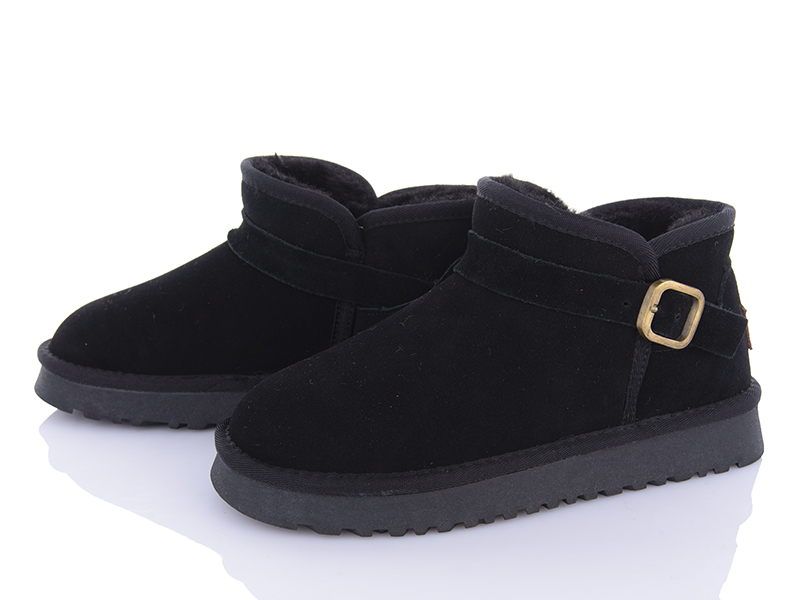 Угги VIOLETA (36-40) PN2581 black (зима)