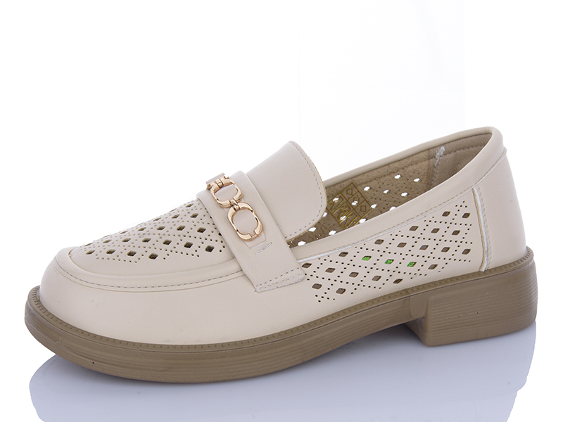 Туфли Red-Sun (37-42) JSD003 beige (лето)